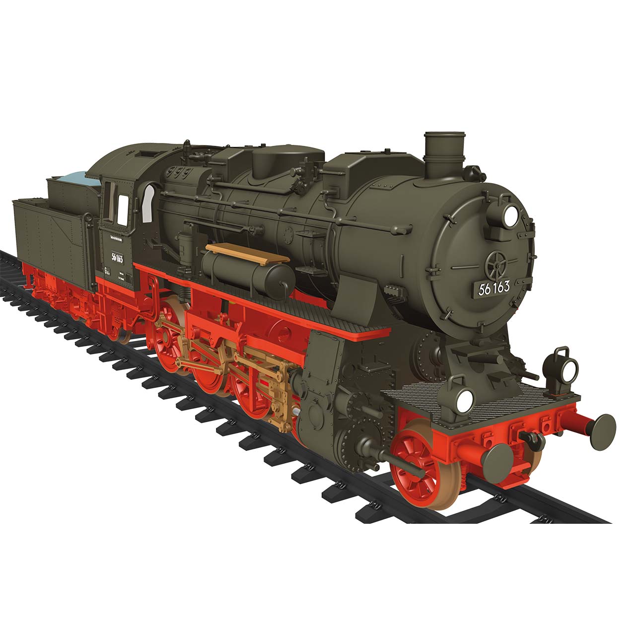 30001 DR Dampflok BR 56 163 Ep.3