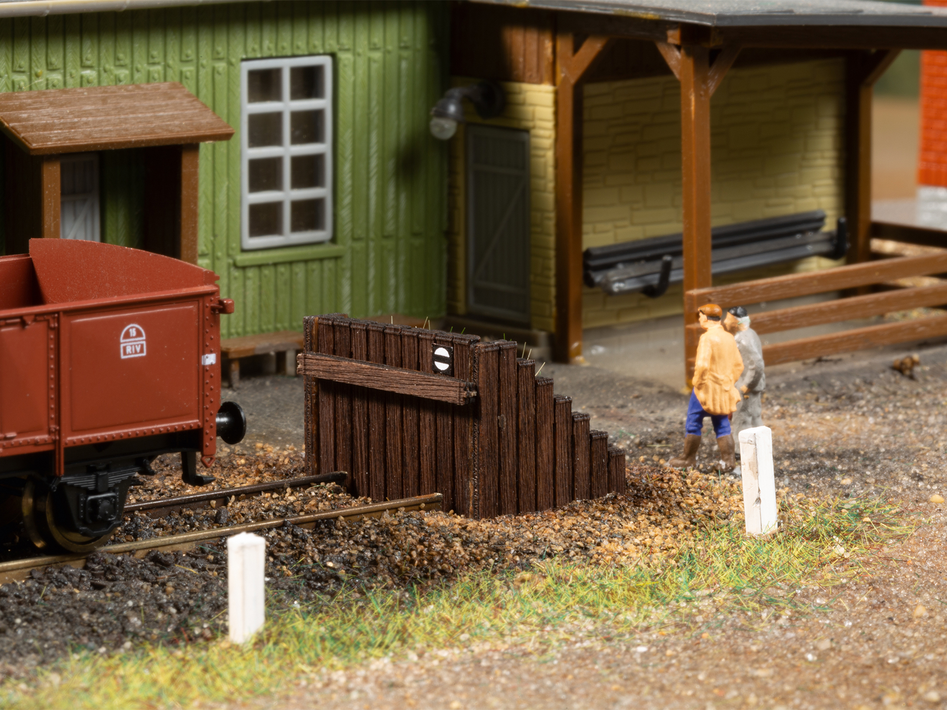 43670 Prellbock Holz