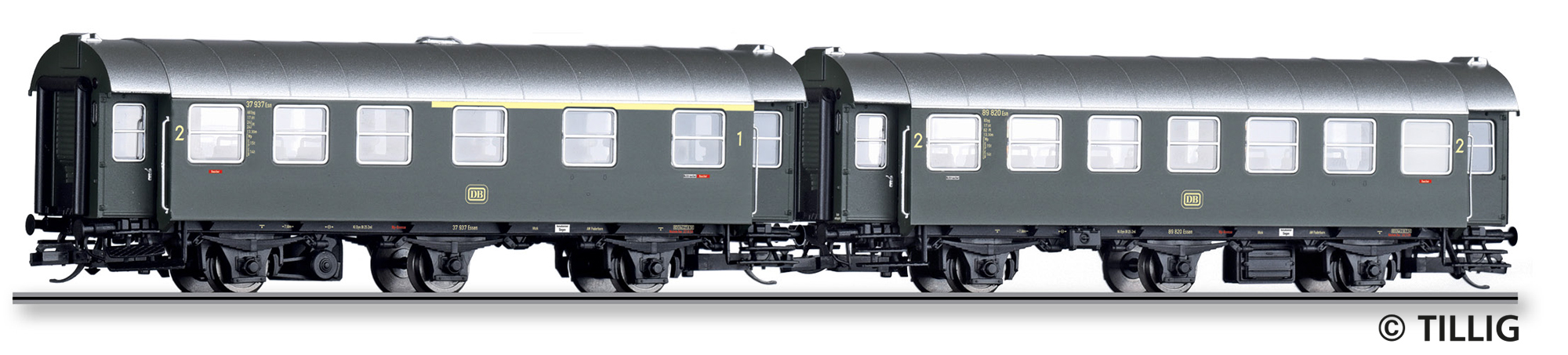 01072 DB Umbauwagen-Paar 1./2. + 2 Kl. Ep.3