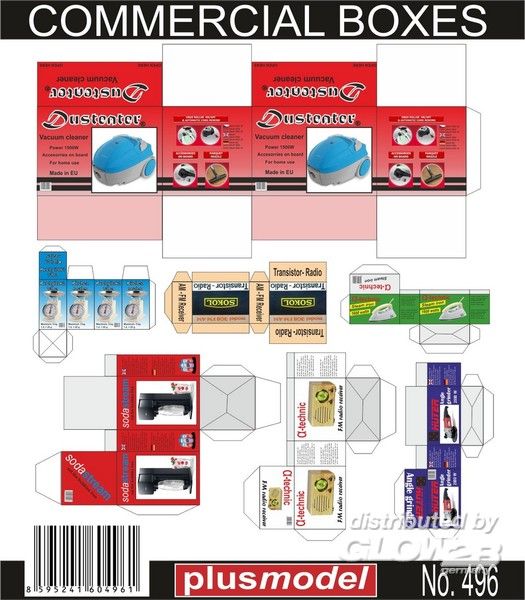 496 Commercial boxes
