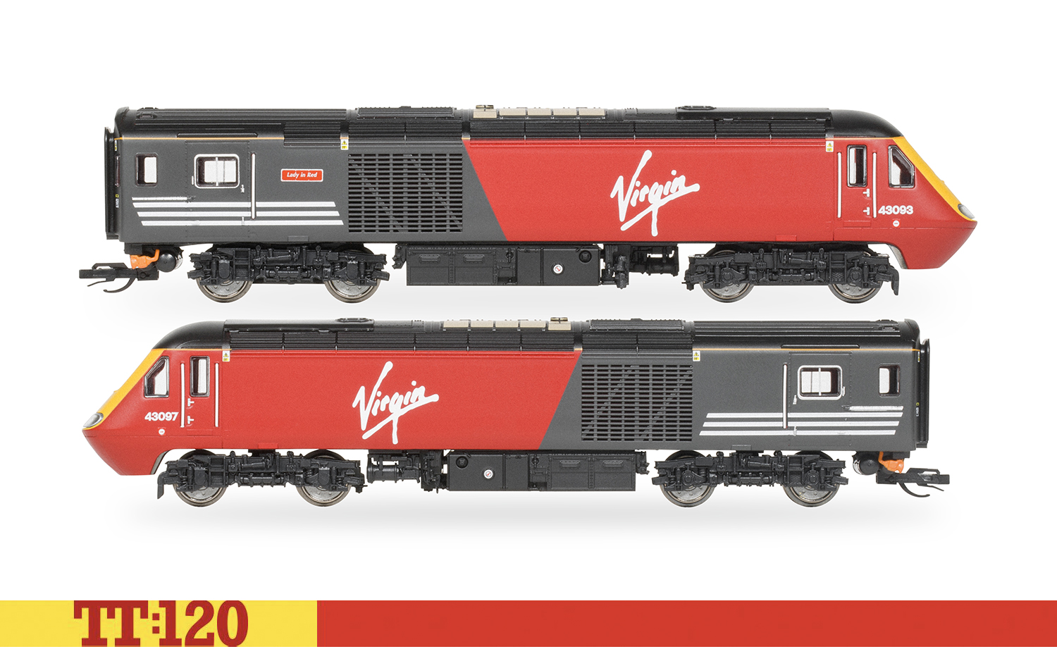 TT3048M Virgin Class 43 HST Train Pack 43097 +
