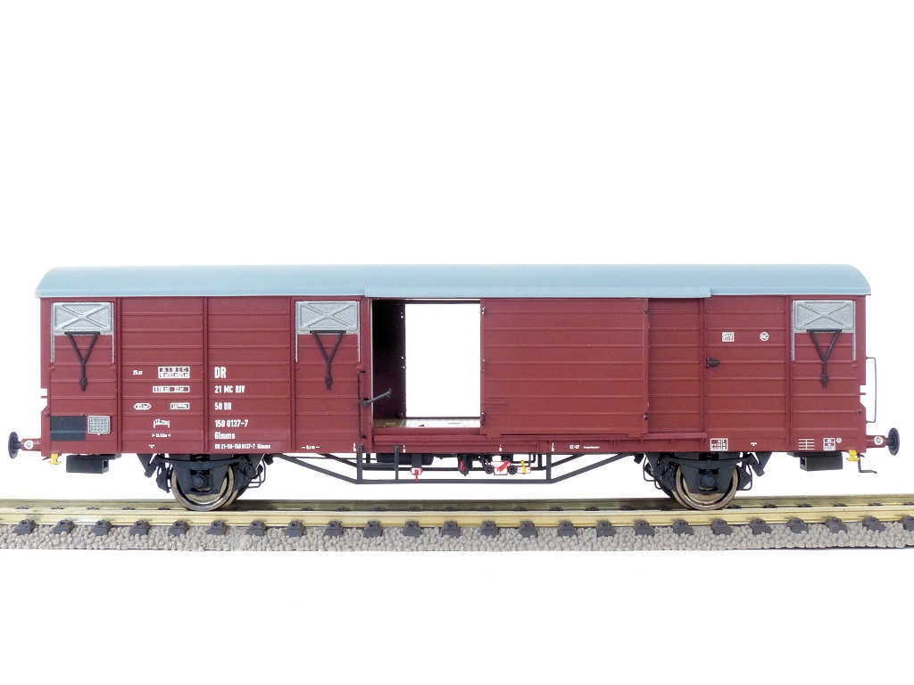 Exact-train 20704 DR gedeckter Güterwagen Glmms Ep.4