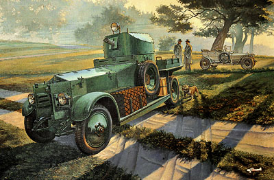 801 WWII British Armoured Car