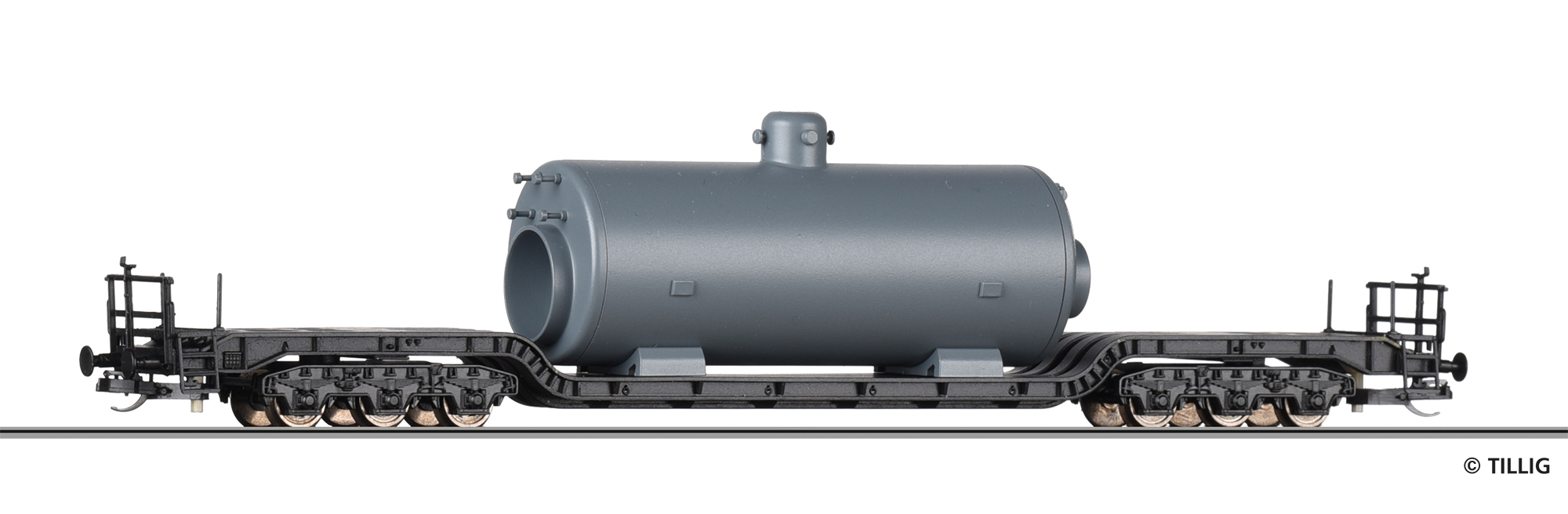 95017 Tiefladewagen SSt 49 der DB