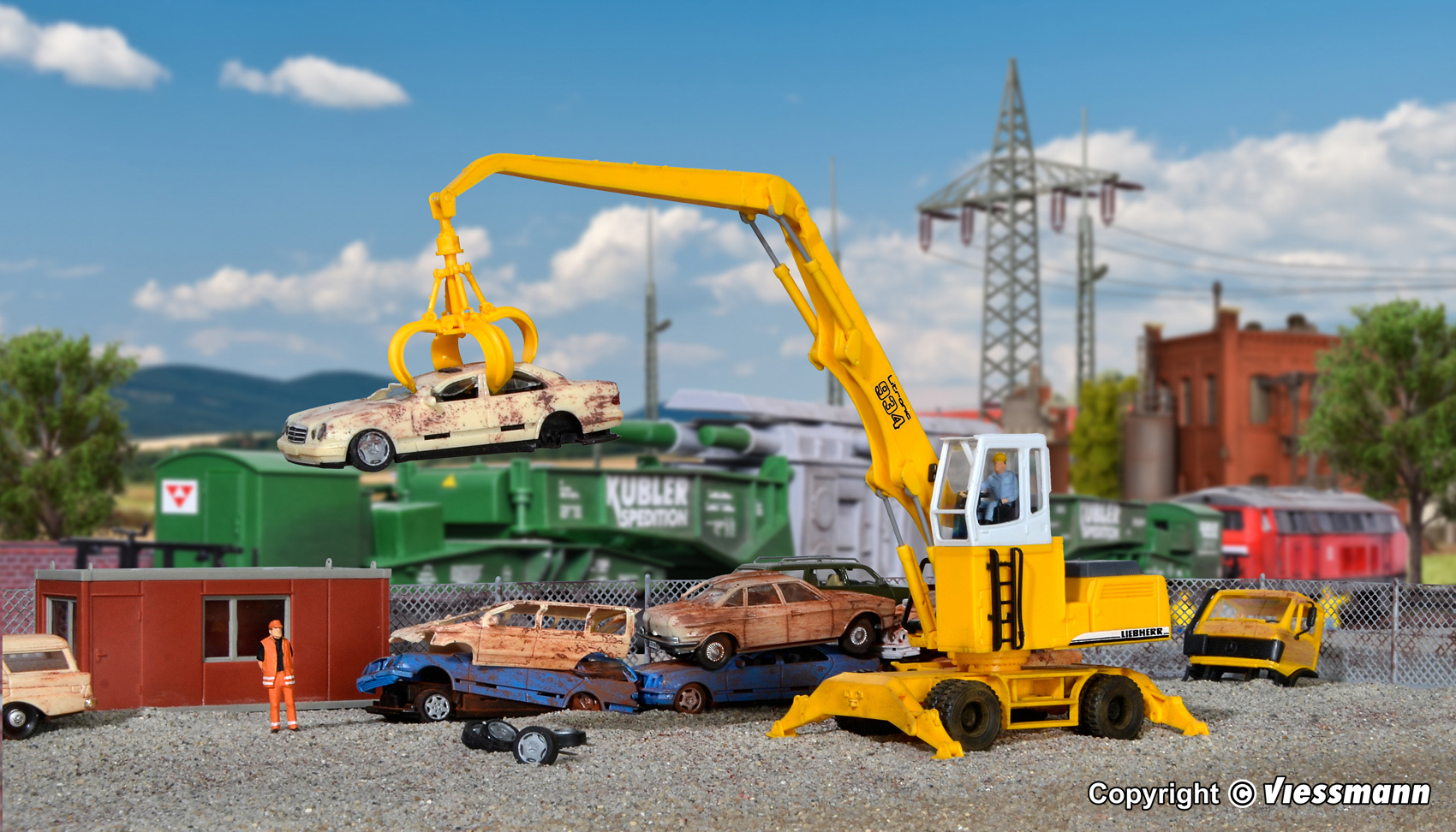 11282 Liebherr 934 Umschlaggerät