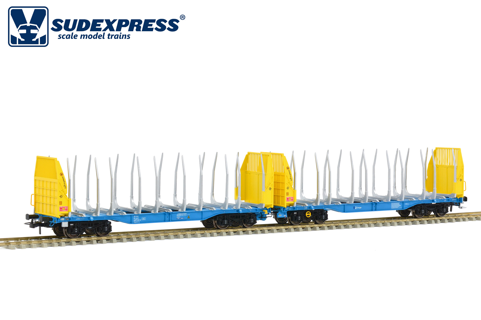 Sudexpress S657009 CD Cargo Holztransportwg Sggmrss'90 Ep.6