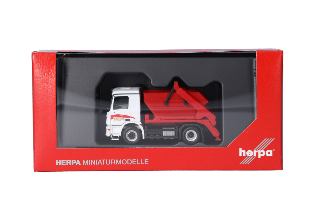 Herpa 319935 MB Actros M Absetzkipper AK12 Circus Cha