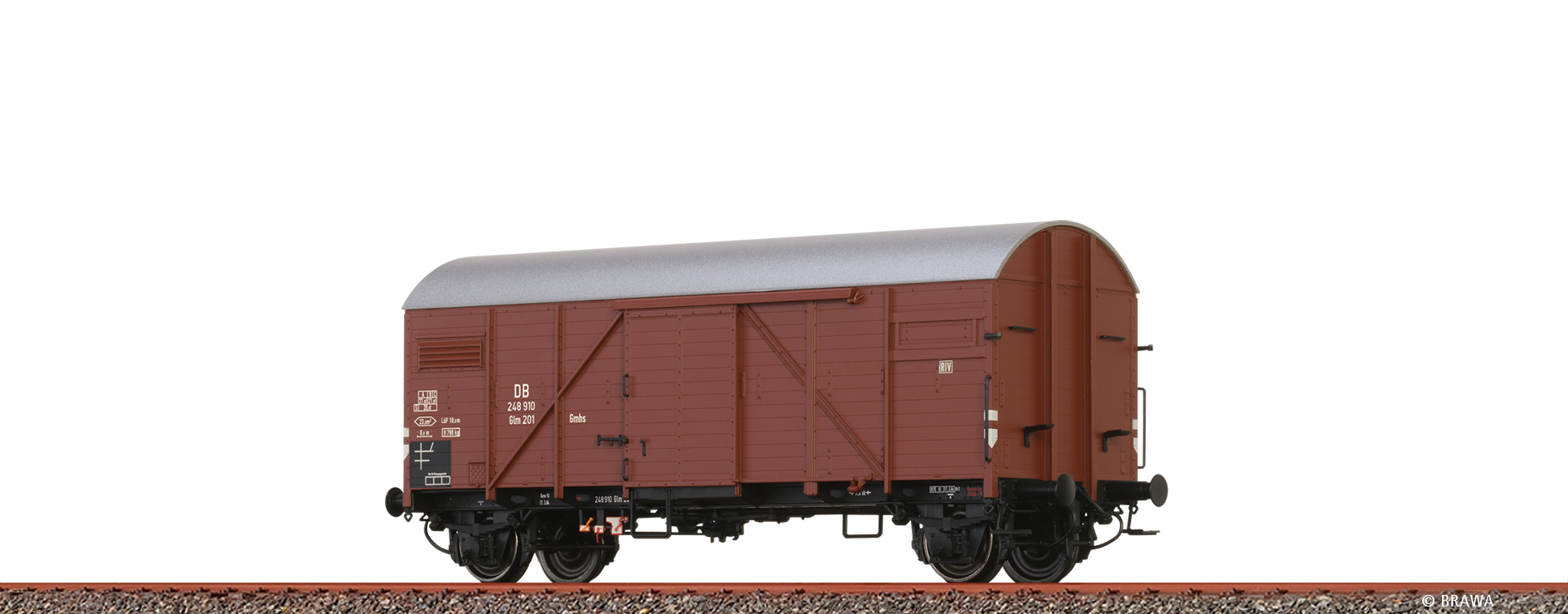 50722 DB gedeckter Güterwagen Glm201 Ep.3