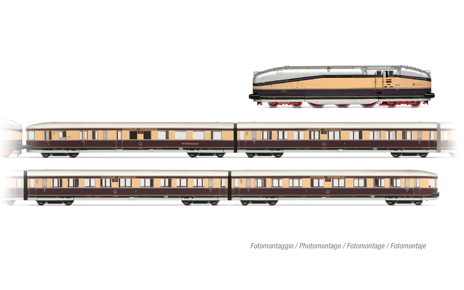 HR2953 DRG Henschel-Wegmann-Zug 5-tlg. Ep.2
