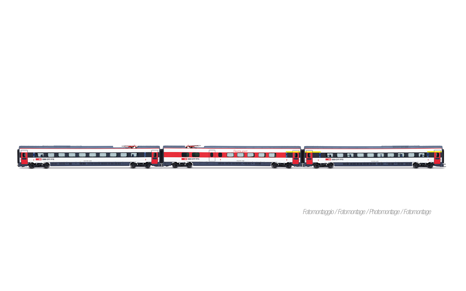 HL4690 SBB Elektrot.z. ETR 610 Erg.set 3tlg Ep6