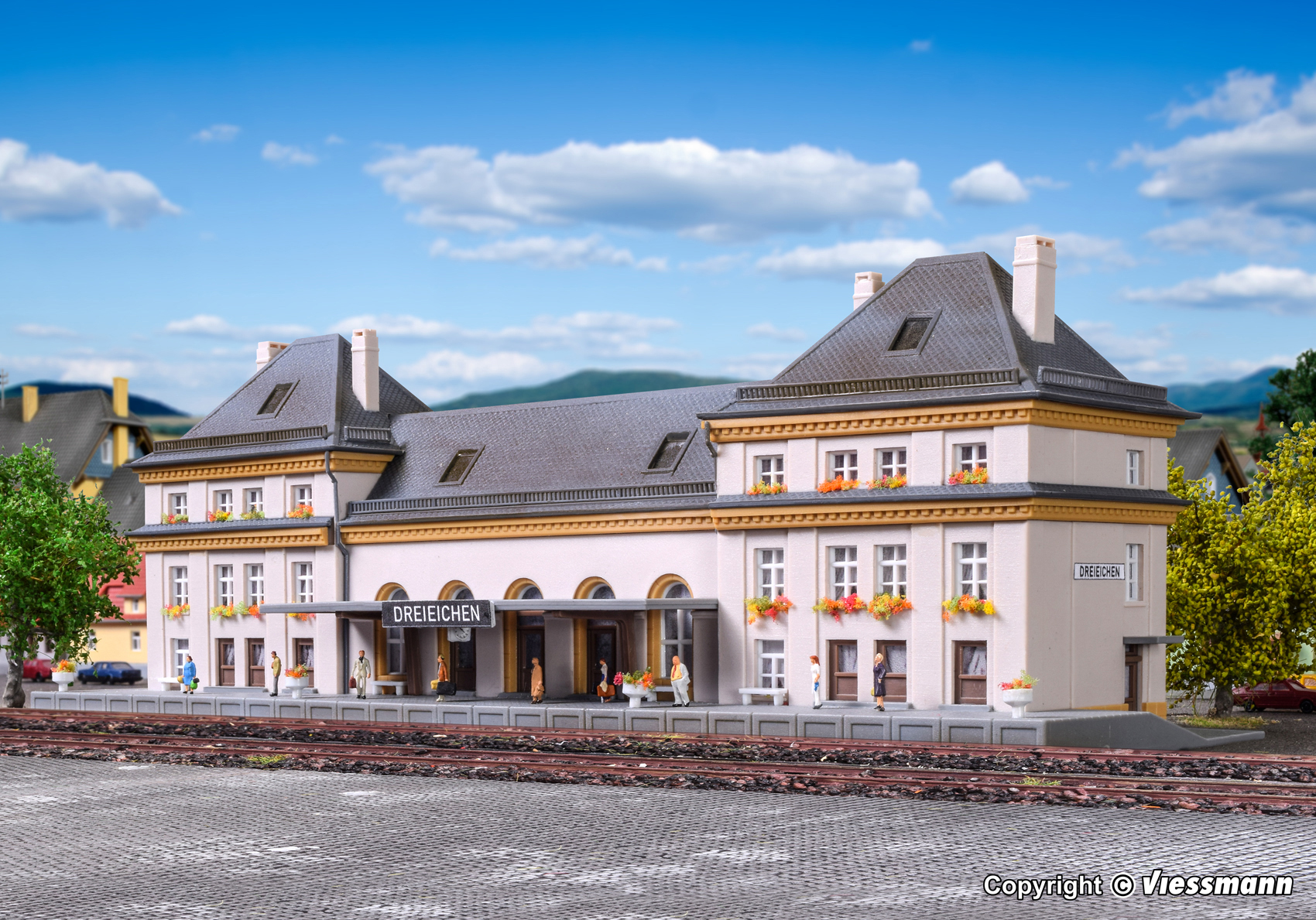 Kibri 36714 Bahnhof Dreieichen