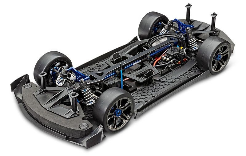 TRAXXAS TRX64077-3REDX X0-1 rot-X 1/7 4WD Onroad Supercar RTR