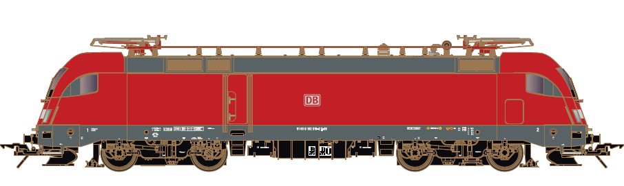 40311-02 DB Regio E-Lok Taurus 182 018-2 Ep.6