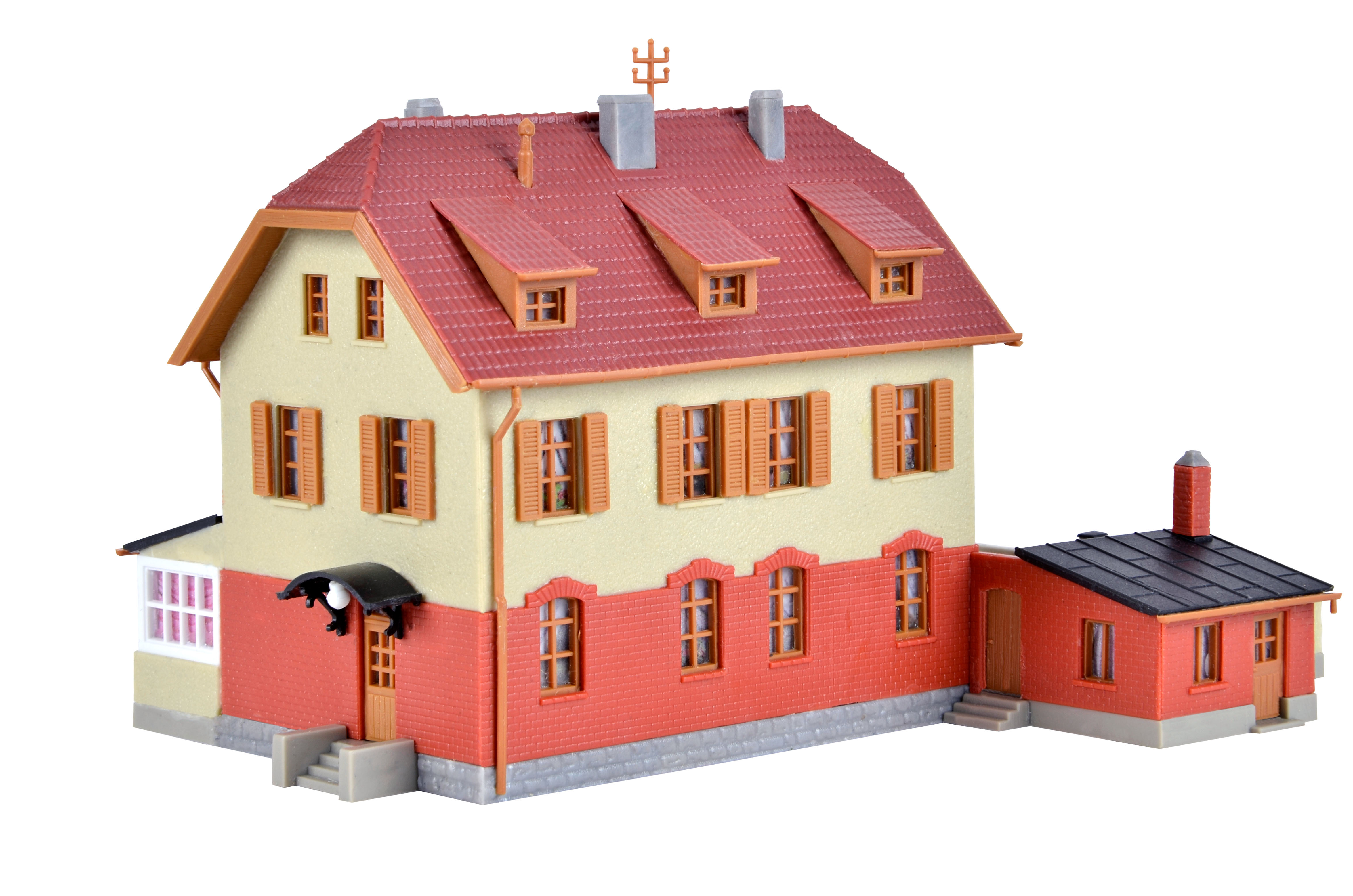 37114 Gasthaus zur Eisenbahn mit Biergarten