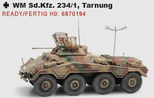 6870194 WM Sd.Kfz. 234/1, Tarnung