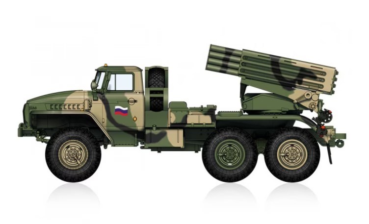 82932 Russian BM-21 Grad Late Version