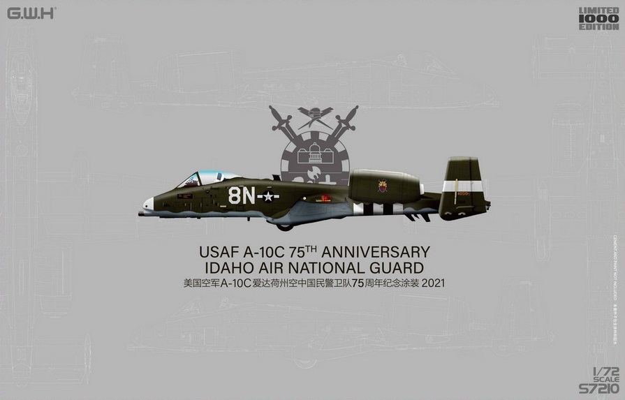 S7210 USAF A-10C 75th Anniversary IDAHO