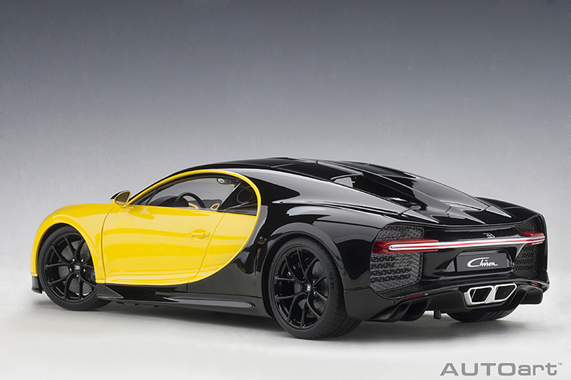 AUTOart 70994 Bugatti Chiron 2017 gelb/schwarz