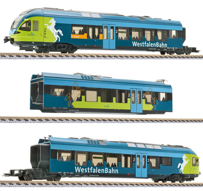 133867 WFB Triebzug Typ FLIRT 3-tlg. Ep.6 AC
