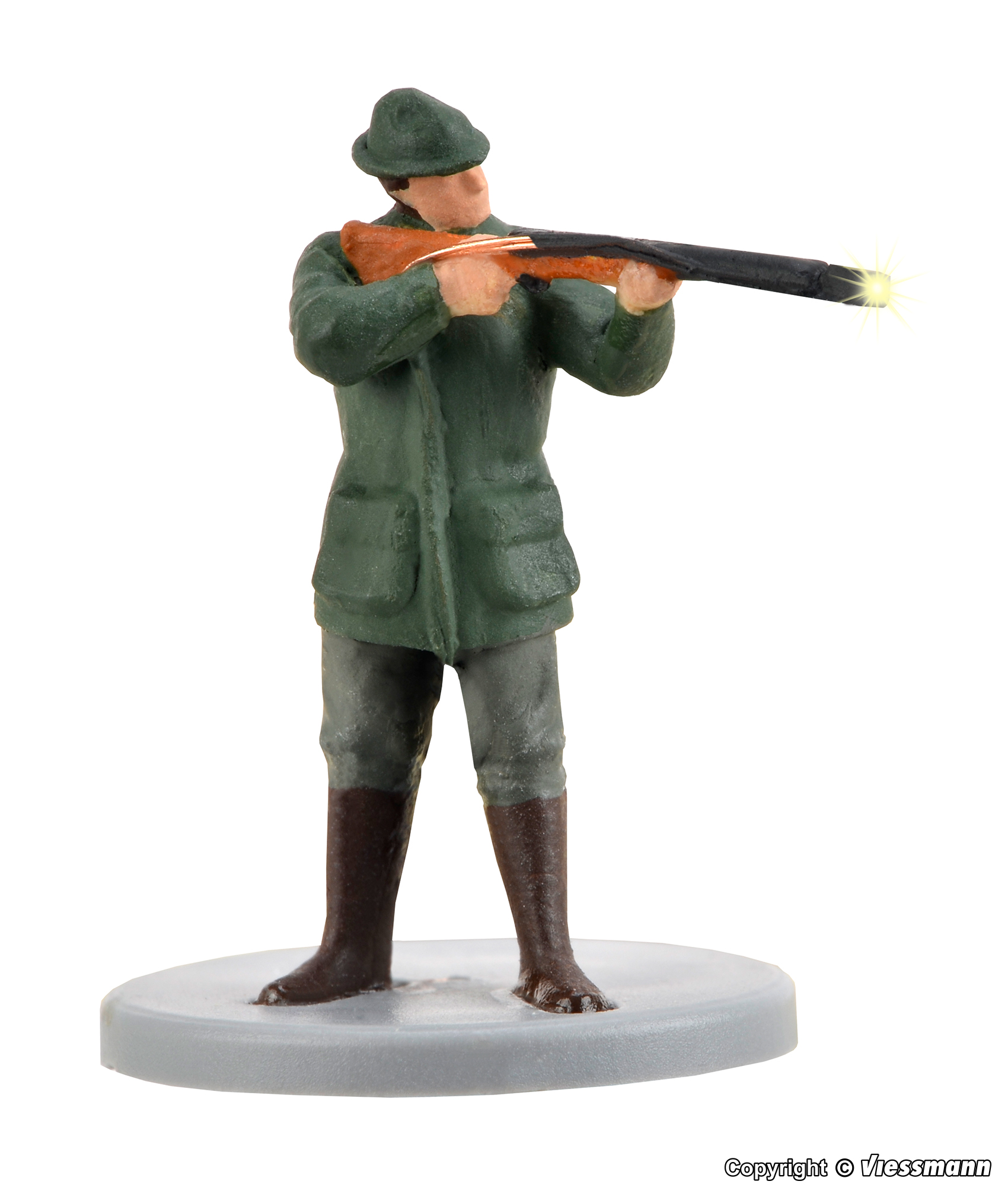 1529 Jäger mit Gewehr bewegt