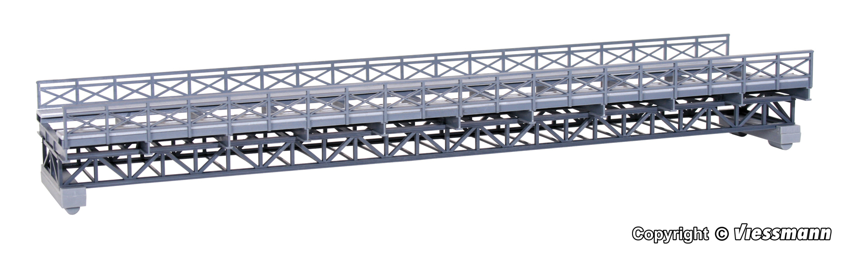 Kibri 39707 Stahlbrücke Fachwerk, eingleisig