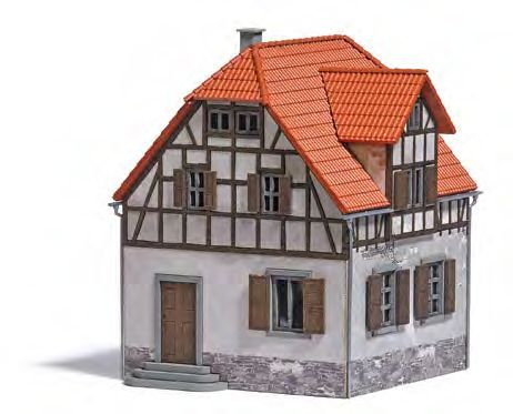 1907 Verwittertes Wohnhaus H0