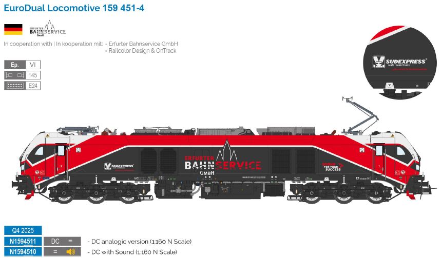 N1594510 EBS Hybridlok BR 159 451 Ep.6