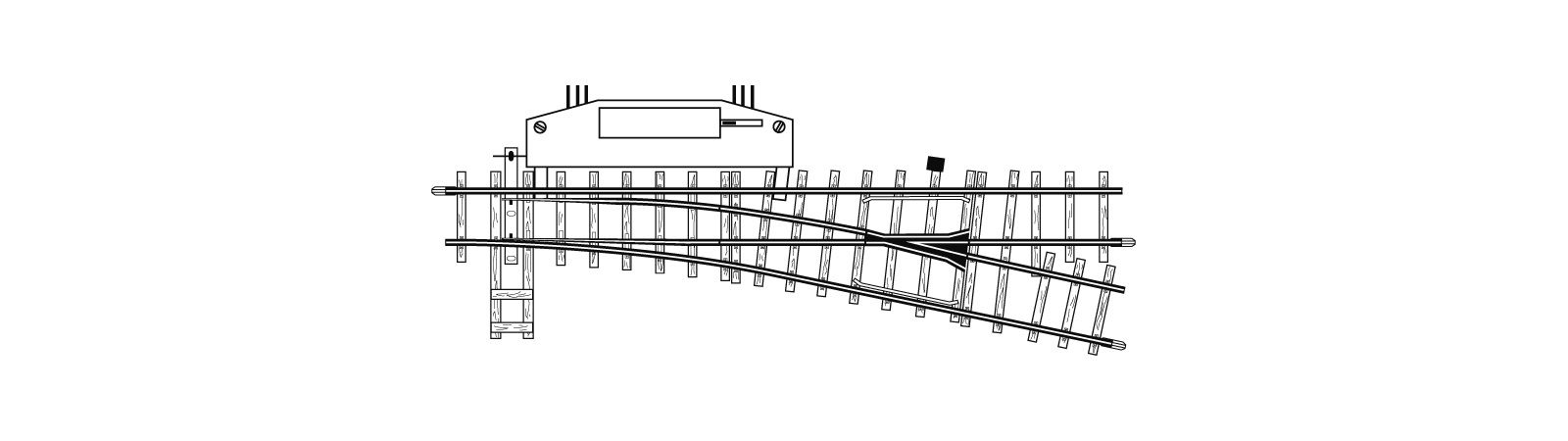 4206000 Weiche rechts 12° elektrisch