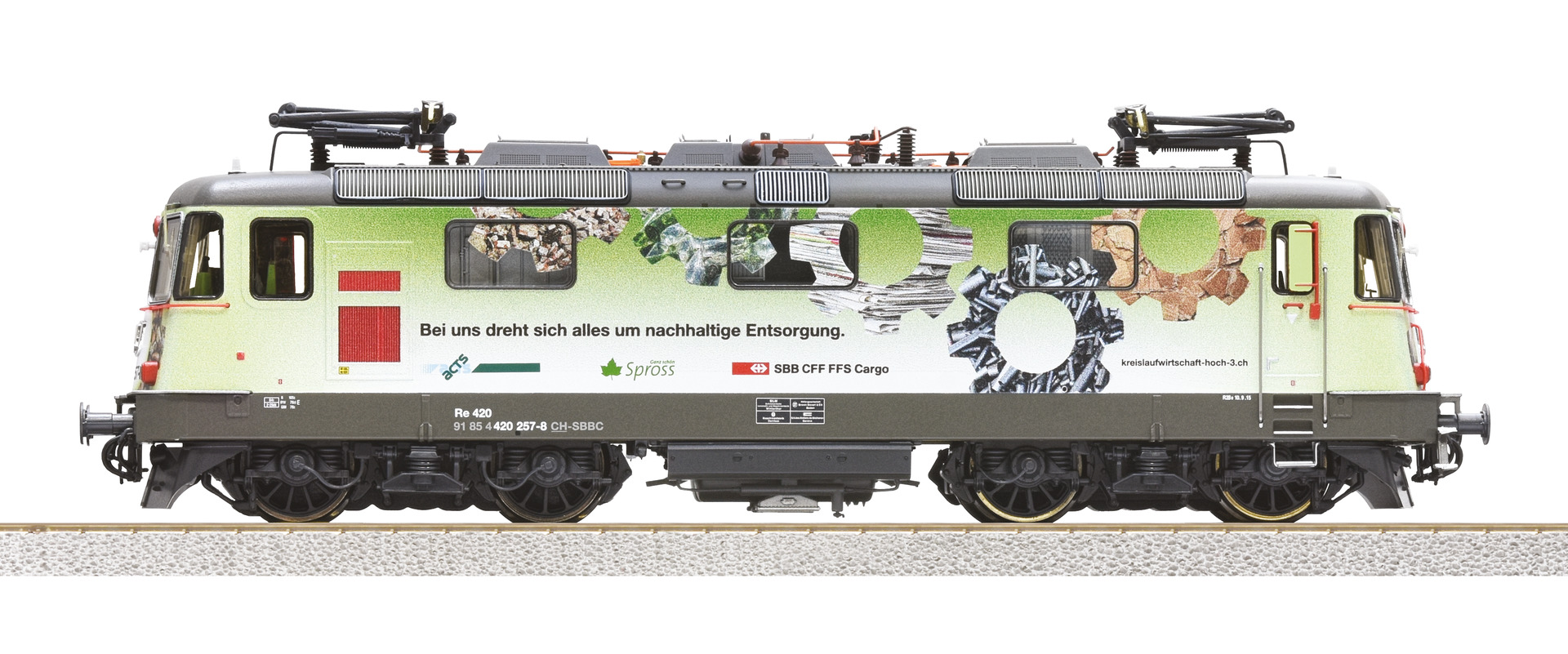 Roco 71416 SBB E-Lok Re 420 257-8 Ep.6