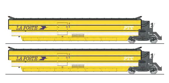 TGV-013 LA POSTE TGV Ergänzung 2-tlg. Ep.4/5