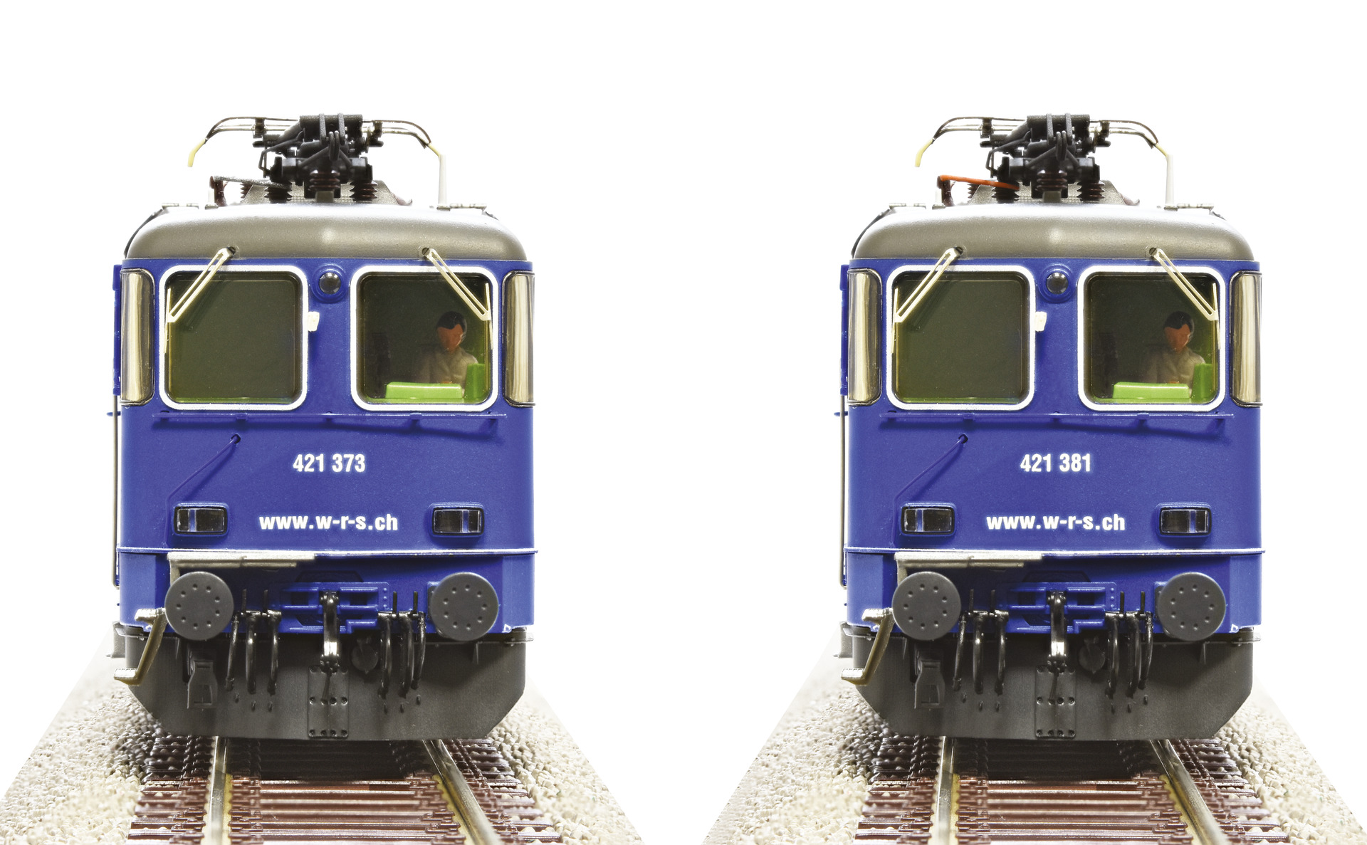 7500045 WRS 2-tlg. Set: E-Lok 421 373 + 383 Ep.6