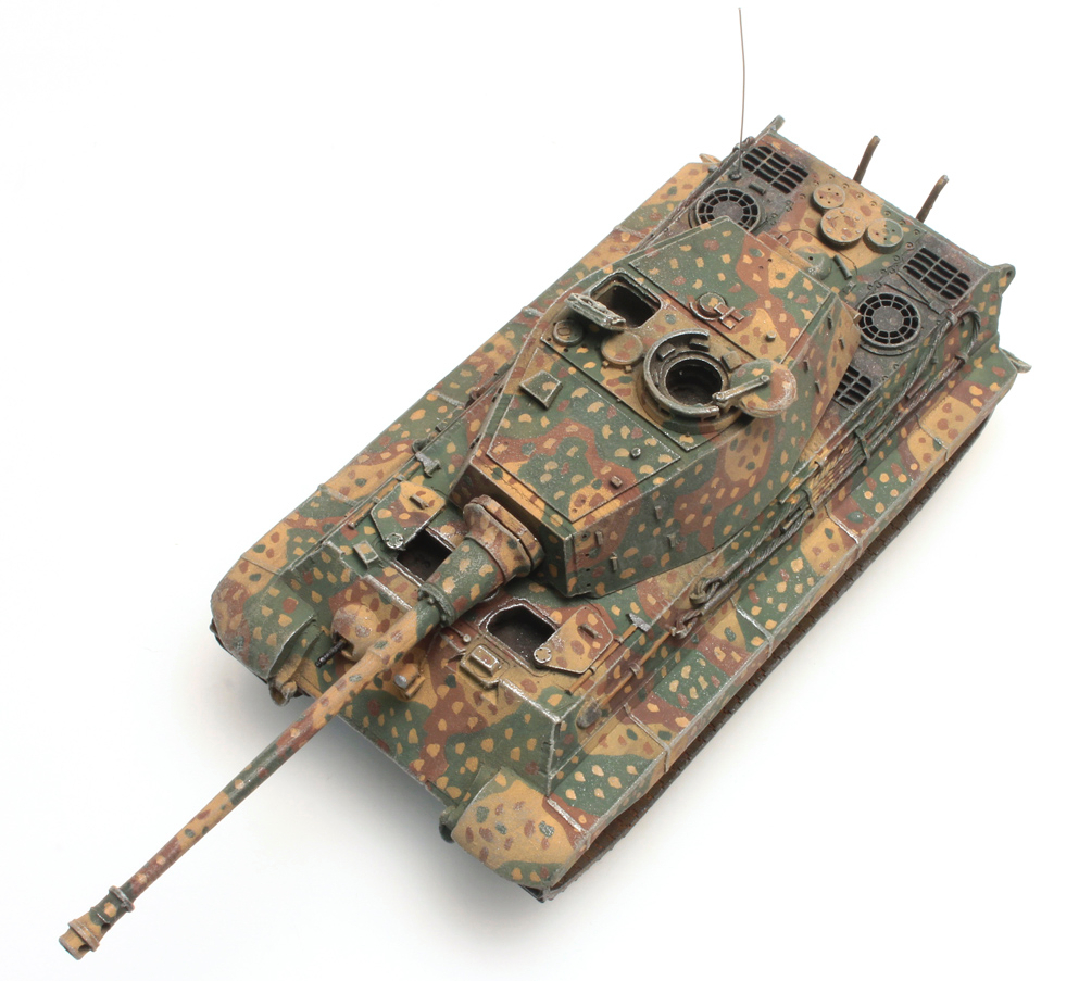 387.17-AM WM Tiger II Henschel Hinterhalt-Tarnung