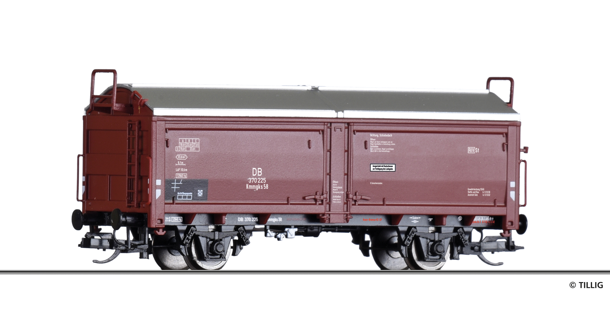 17655 Schiebedach-/Schiebewandwagen der DB