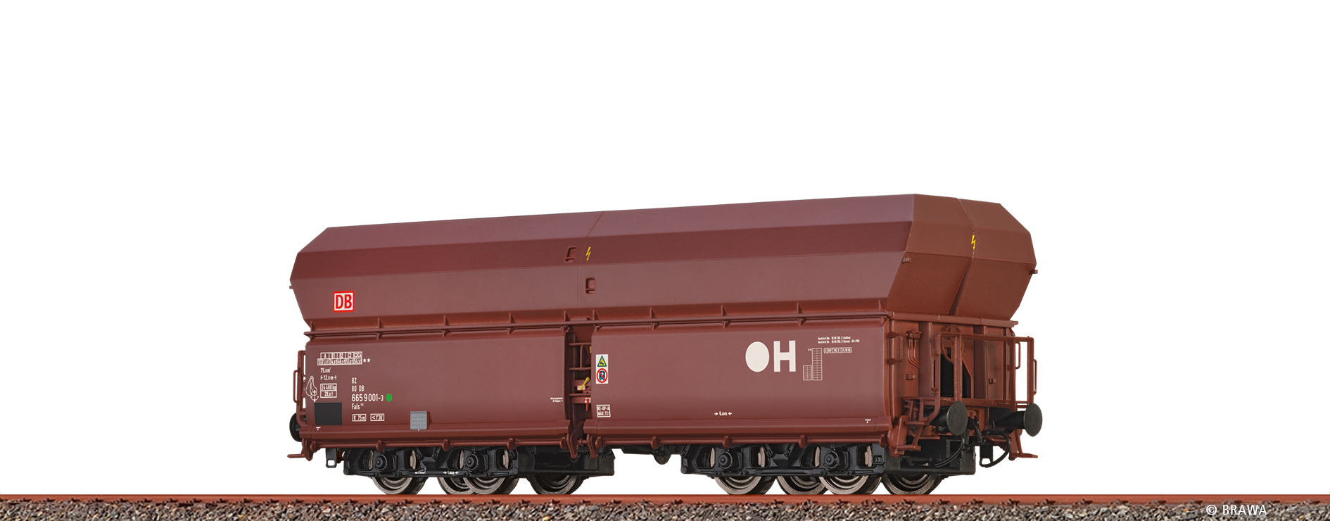 Brawa 50621 DB AG Güterwagen Fads175 Ep.5
