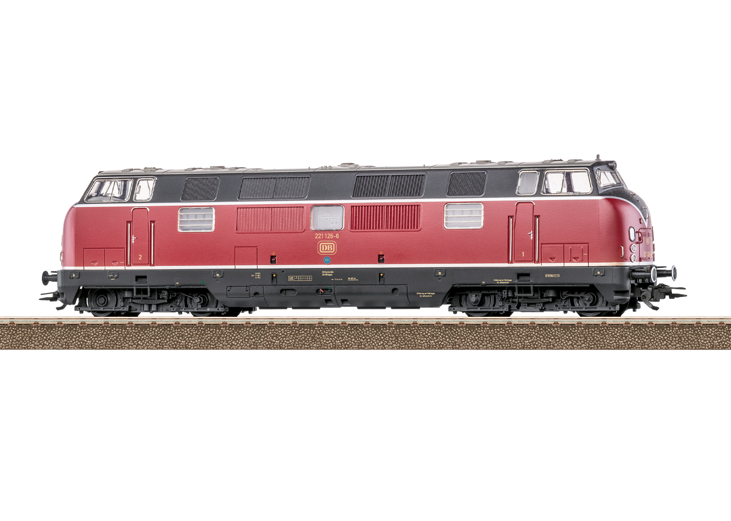 22990 DB Diesellok 221 126-6 rot Ep.4