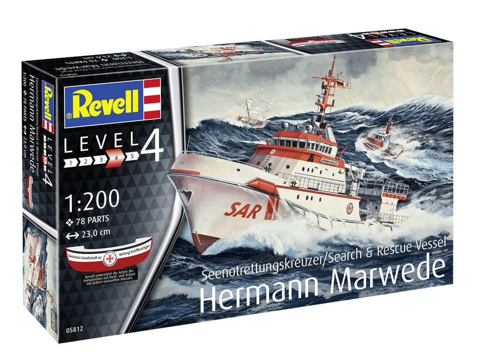 Revell 05812 DGzRS Hermann Marwede