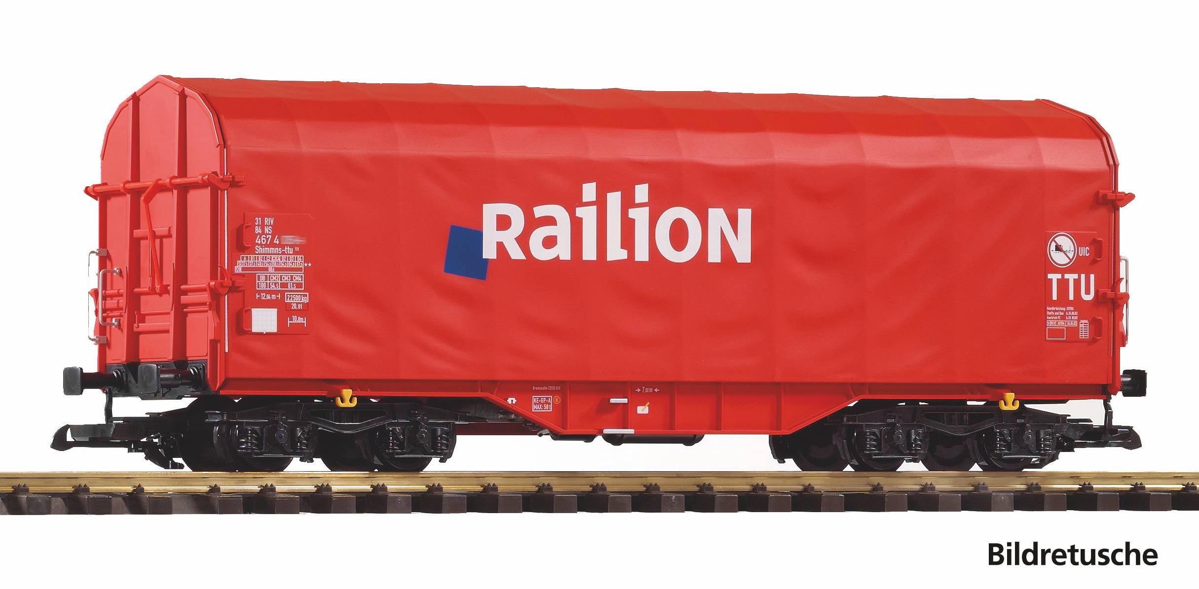 37020 DB Railion Schiebeplanenwagen Ep.5