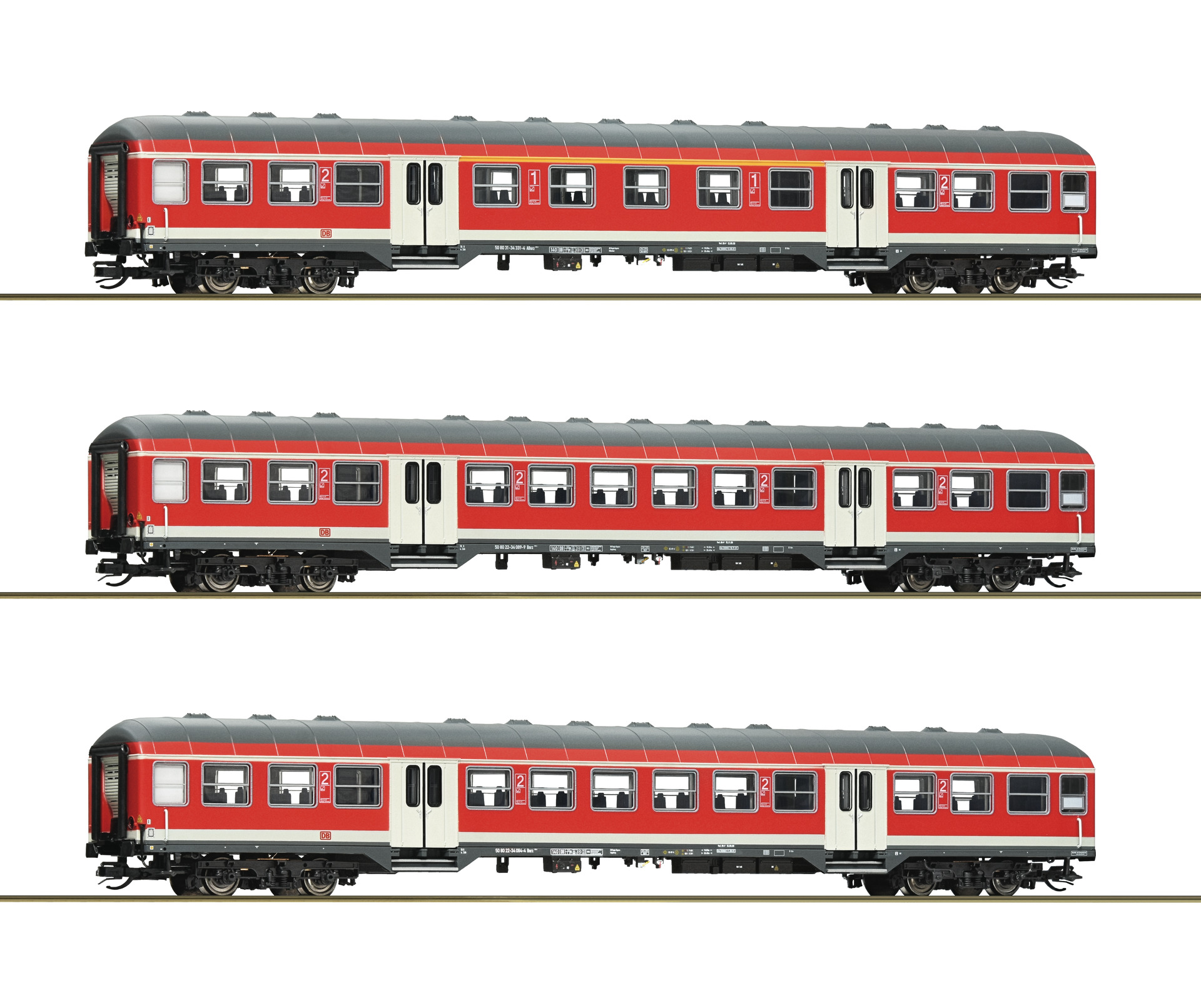 6280021 DBAG Nahverkehrswagen-Set 3-tlg. Ep.6