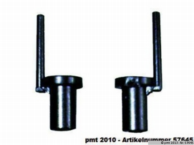 57645 2 Kanonenöfen, uneingefärbt