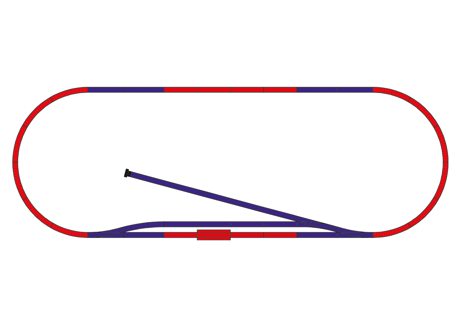 14321 Gleis-Ergänzungspackung B1
