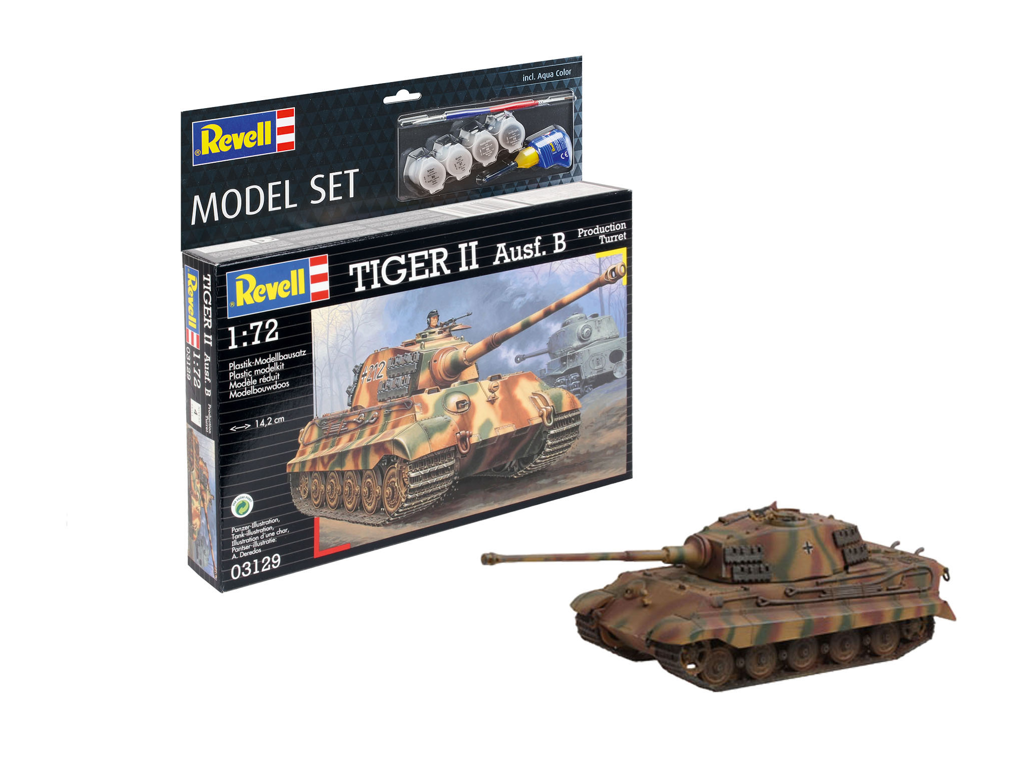 63129 ModelSet: Tiger II Ausf. B