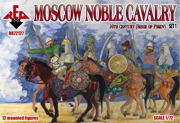 Red Box RB72127 Moscow Noble cavalry, 16th century Set1