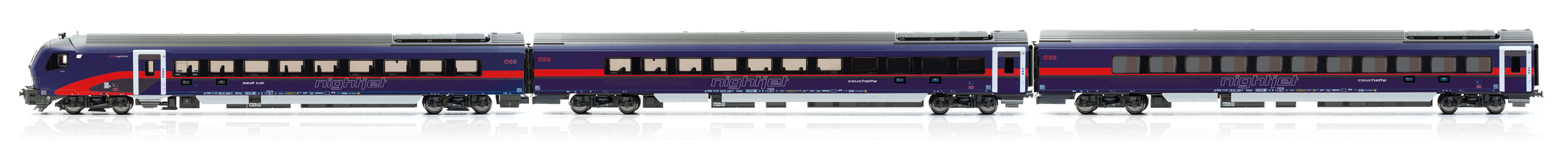 JC72310 ÖBB Nightjet WagenSet DANI 3-tlg Ep.6