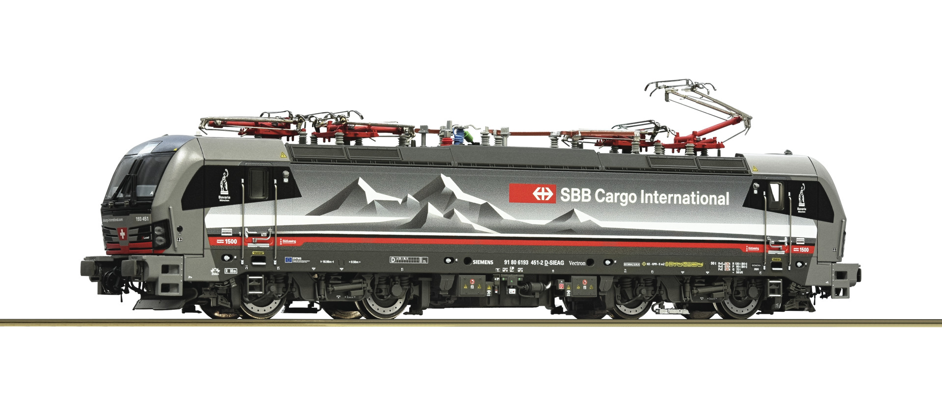 7510107 SBB Cargo E-Lok 193 451-2 XLoad Ep.6