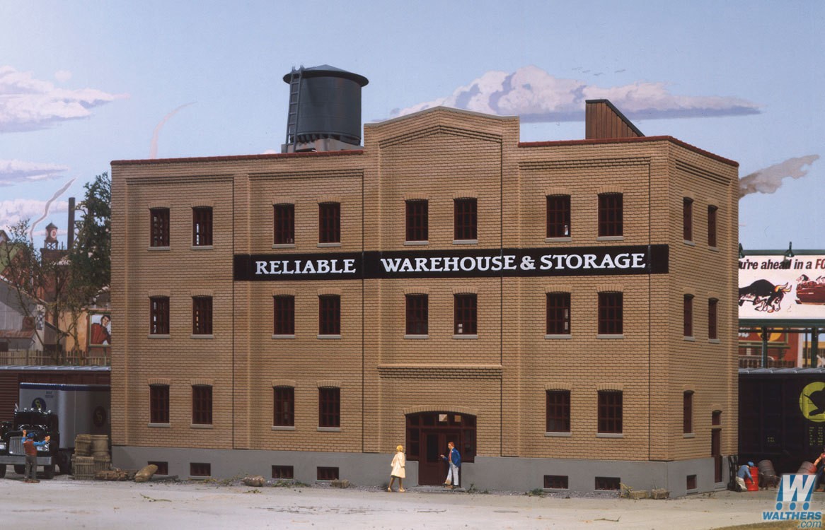 Walthers 3014 Reliable Warehouse & Storage