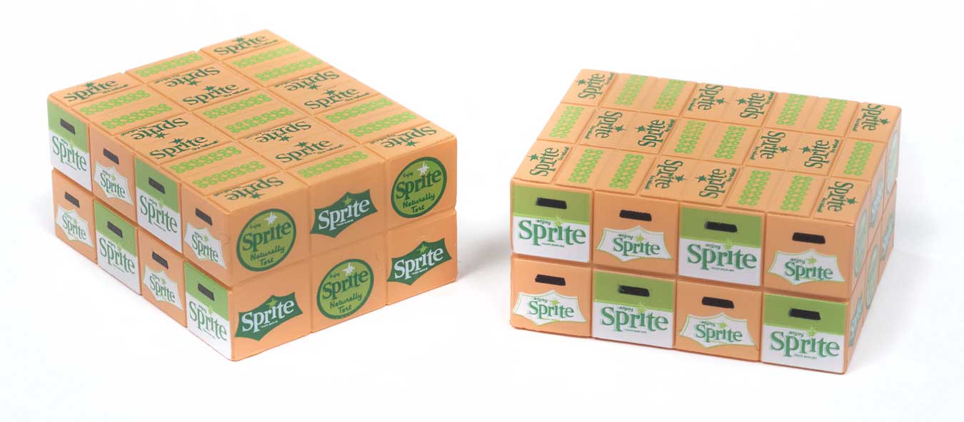 Classic Metal Works 20252 Stacked Shipping Crates Load - Sprite