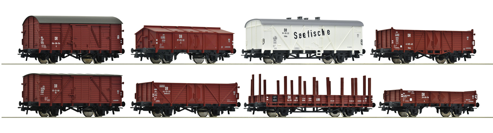 67127 DR Güterwagen-Set 8-tlg Ep.3