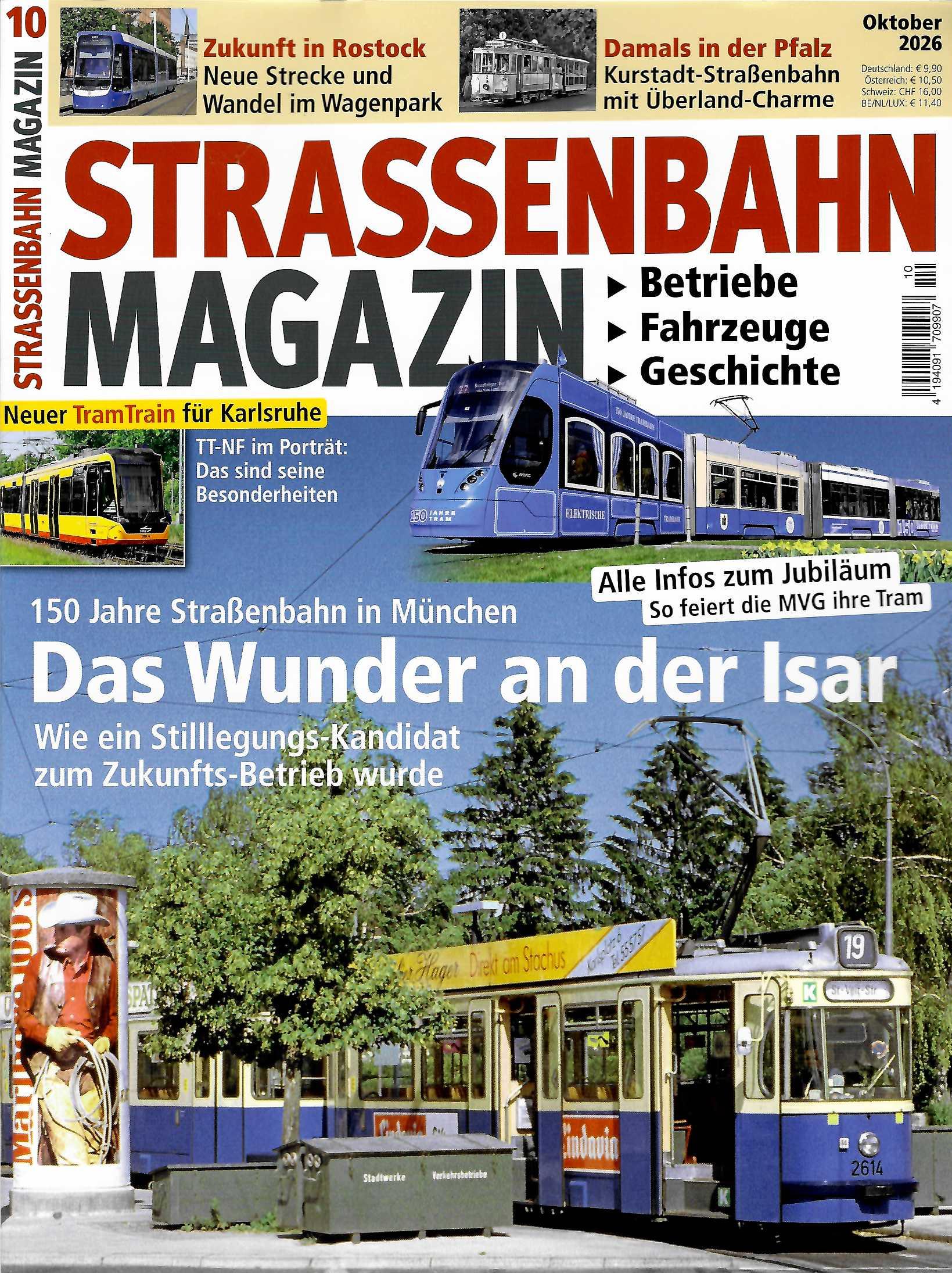 1026 Strassenbahn Magazin Oktober 2026