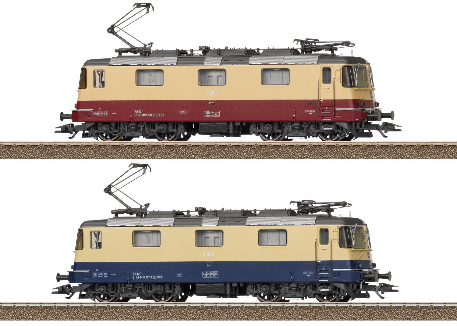 25100 TR E-Lok Doppelpackung Re 421 Ep.6