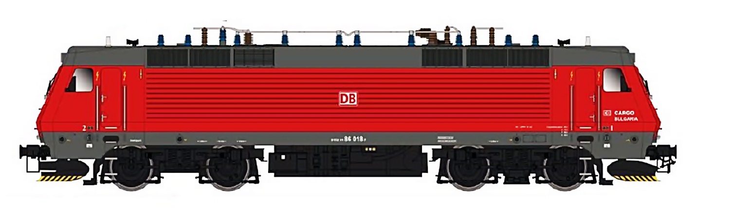 AF19055 DB Cargo Bulgaria E-Lok EA 3000 Ep.6 dmy